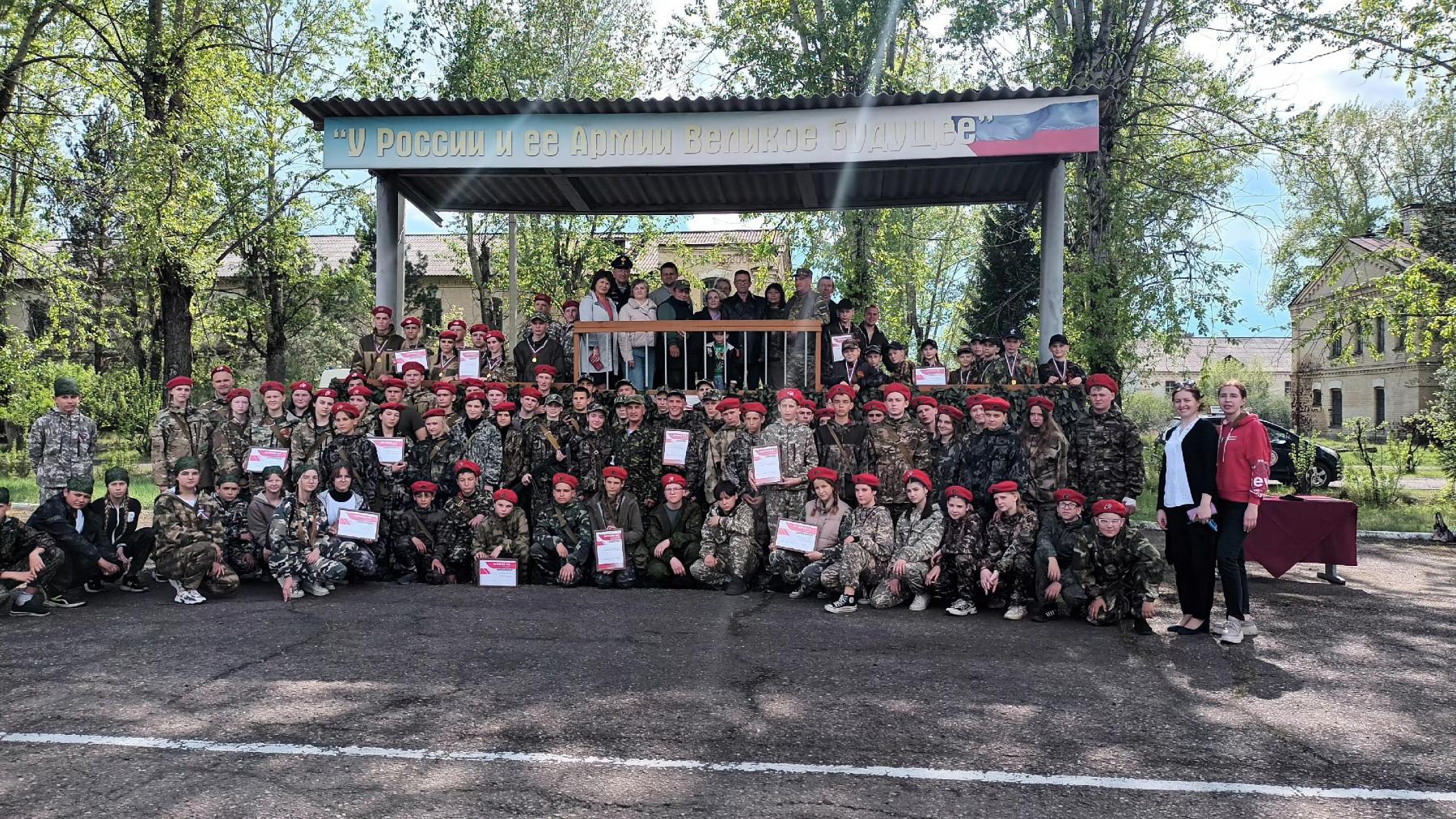 Всероссийская военно-патриотическая игра &amp;quot;Зарница&amp;quot;.