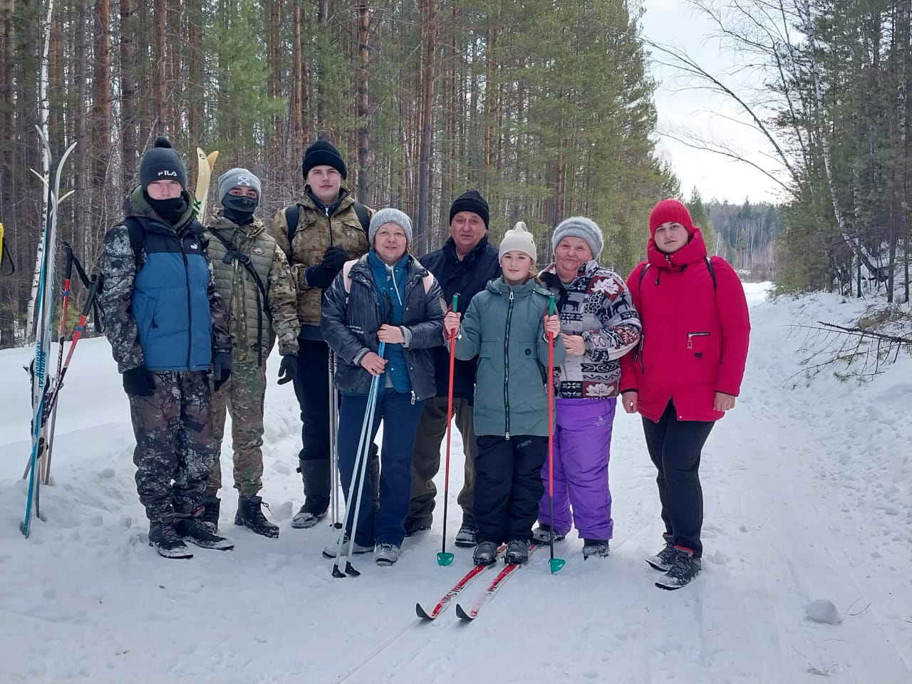 Лыжный поход &amp;quot;Летописцев&amp;quot; и &amp;quot;ДЮП&amp;quot;.
